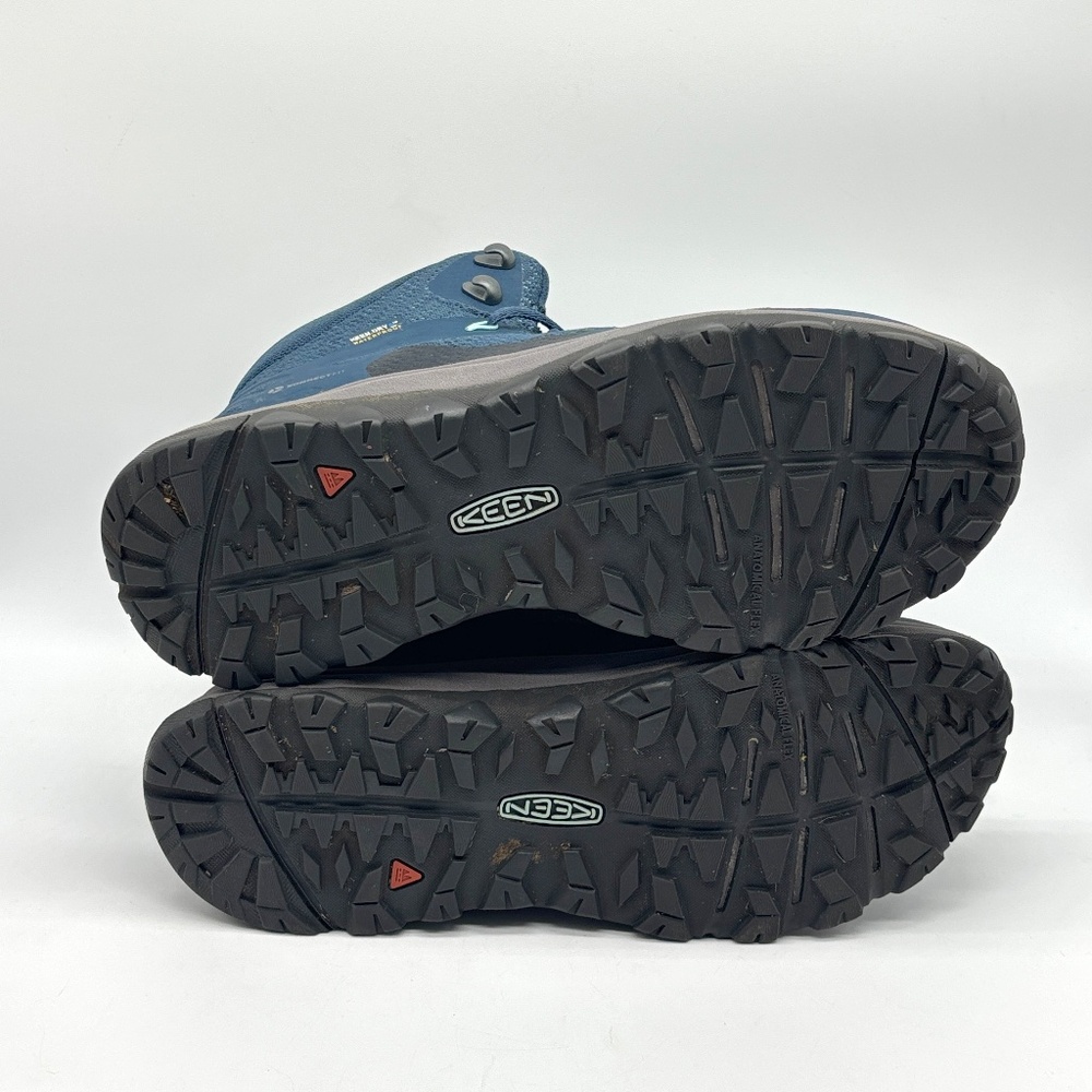 Keen Womens Terradora II KeenDry Waterproof Boots Blue Sz 7.5 Hiking READ - Picture 10 of 10